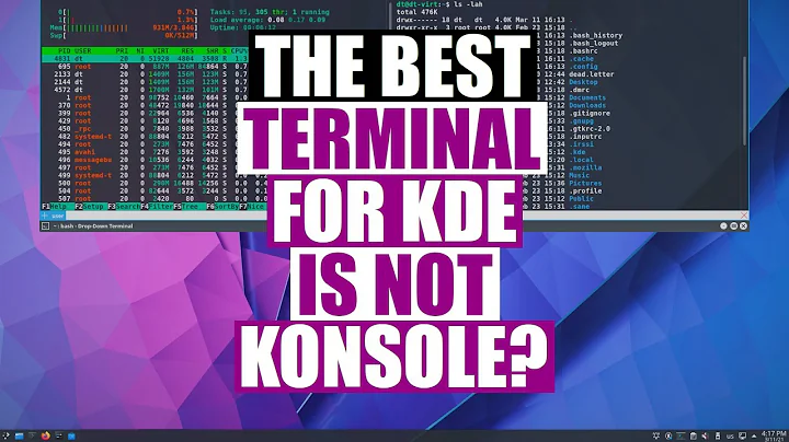 The Yakuake Drop-Down Terminal For KDE Plasma