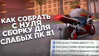 КАК С НУЛЯ СОБРАТЬ СБОРКУ ДЛЯ СЛАБЫХ ПК? #1 / СЛИВ ПАКА ДЛЯ СОЗДАНИЯ и ОПТИМИЗАЦИИ ГТА! СОБИРАЕМ ГТА