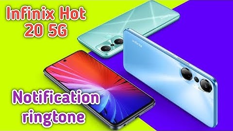 How To Change Notification Tone In Infinix Hot 20 5G, Notification Ringtone Setting In Infinix