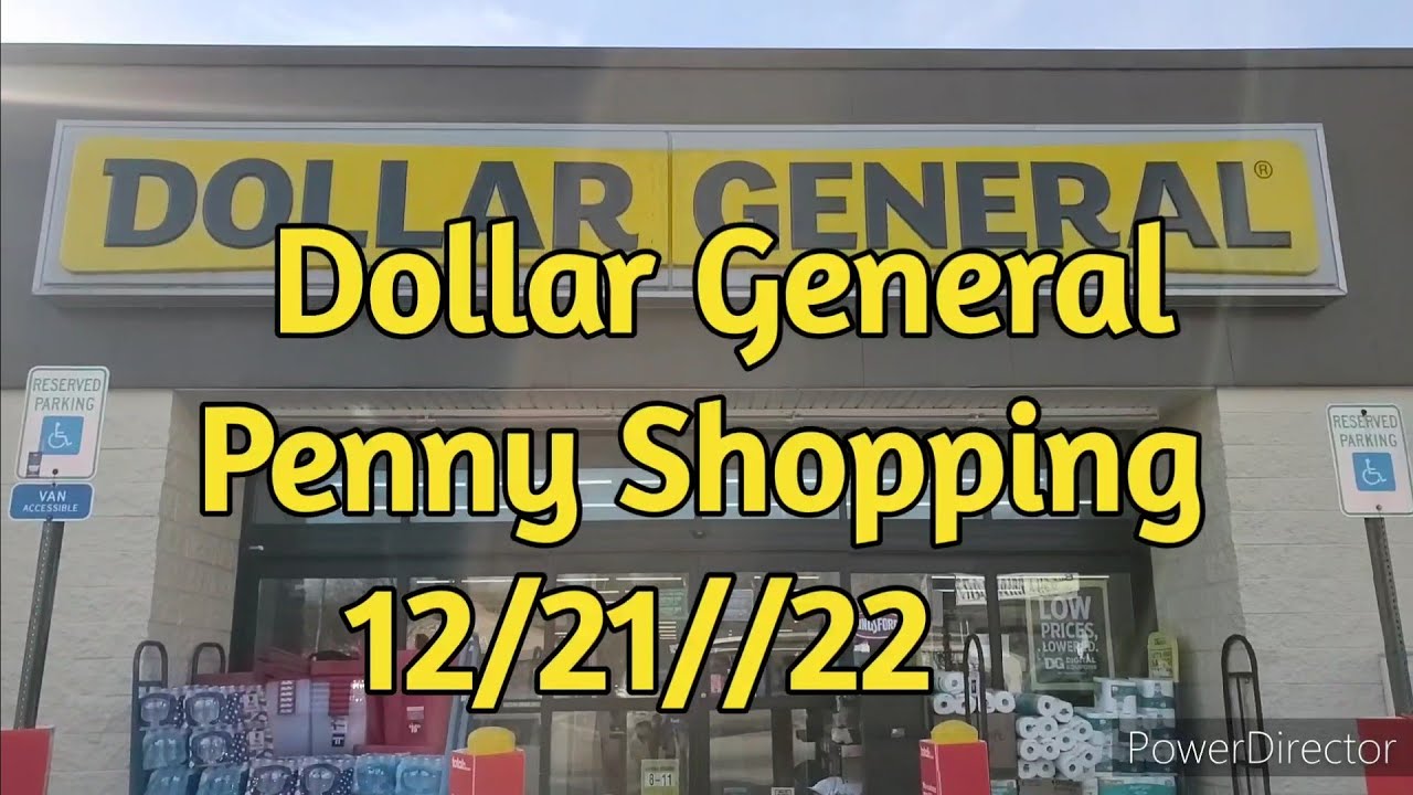 Dollar General Penny Shopping 12/21/22 dollargeneral 