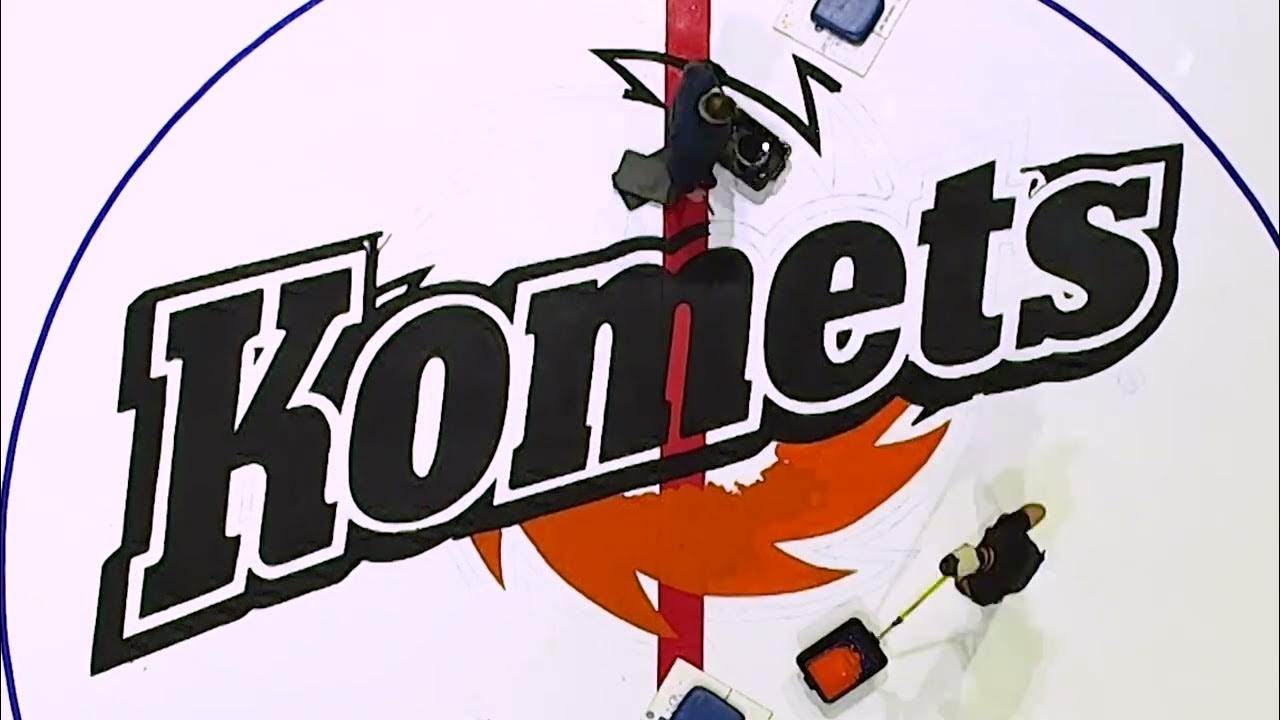 Komets Logo Painting Timelapse - YouTube