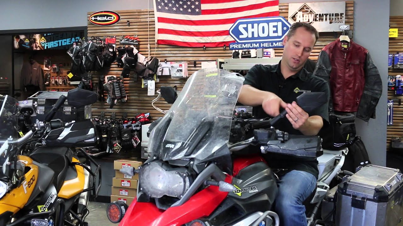 DoubleTake Adventure and Enduro Folding Unbreakable Mirrors