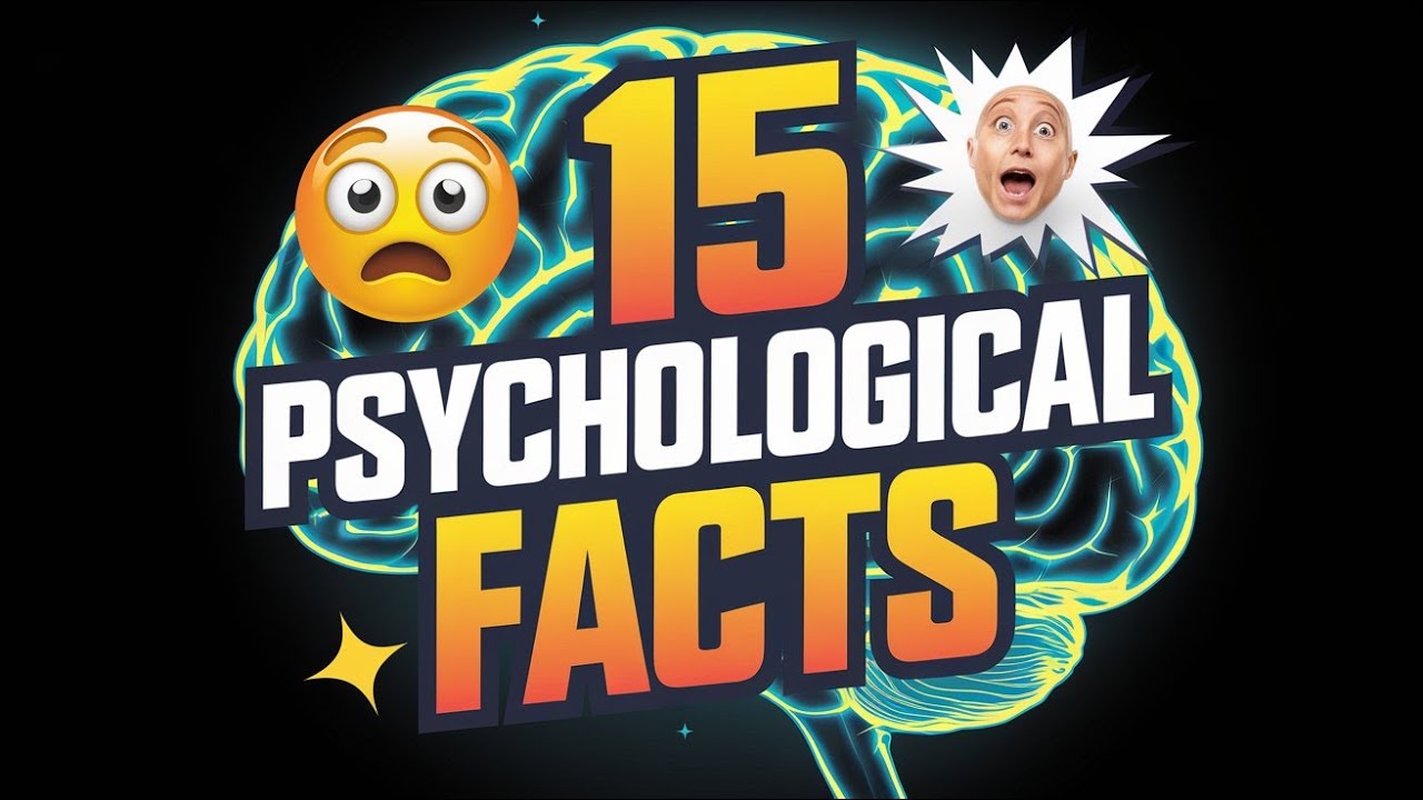 15 MindBlowing Psychology Facts YouTube