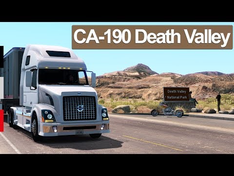 Yeni CA-190 Ölüm Vadisi Yolu - American Truck Simulator 1.29
