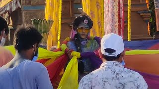 radhakrishn antim holi || full behind the scenes || dance bts