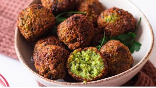 Smažený Domácí Hrachový Falafel