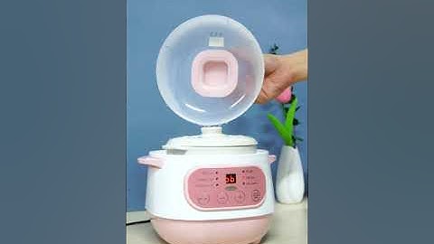 Hướng Dẫn Sử Dụng Nồi Nấu Cháo Chậm Thông Minh Shinmom