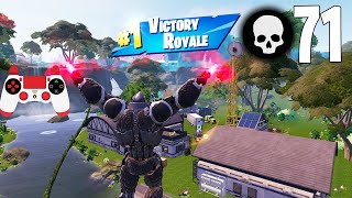 71 Elimination Solo Squads Gameplay &quot;Build&quot; Wins (Fortnite Chapter 4 Season 3)