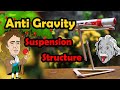 Anti gravity suspension structure | Tensegrity