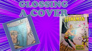 An example of how to regloss a comic book cover @ImmaculateComics