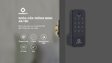 Homekit - Cách xử lí khi khoá hết pin mẫu AB-18D app TTLock