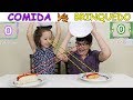 COMIDA VS BRINQUEDO - VICTOR GABRIEL E VALENTINA - muito divertido