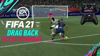 TUTO FIFA 21 - LE DRAG BACK (Geste Technique Simple & Efficace)