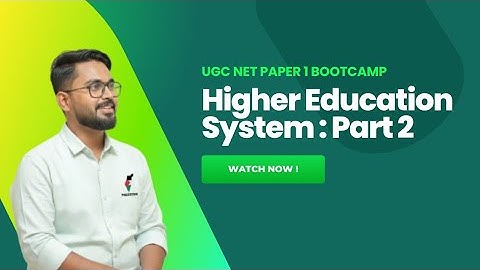 HIGHER EDUCATION SYSTEM : PART 2 | UGC NET PAPER 1| DECEMBER 2025 | RASHEEQUE | MALAYALAM 