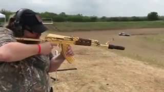 real life Gold AK-47 ^-^