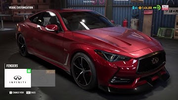 Infinity Q60 S Race - Customization - Need for Speed Payback