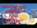 Невозможно сварить яйца вкрутую!