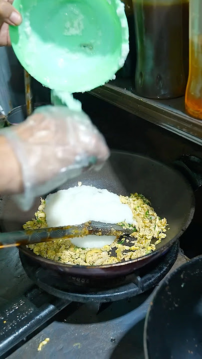Discover a unique culinary dish where the porridge is fried directly in a frying pan!