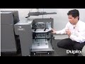 Duplo DSF-2200 Sheet Feeder and DSS-350 Square Spine