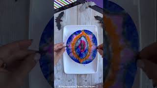 Coffee ☕️ Filter Bat 🦇 Halloween Decor #halloweendecor #kidsactivities #preschool #craftideas #diy