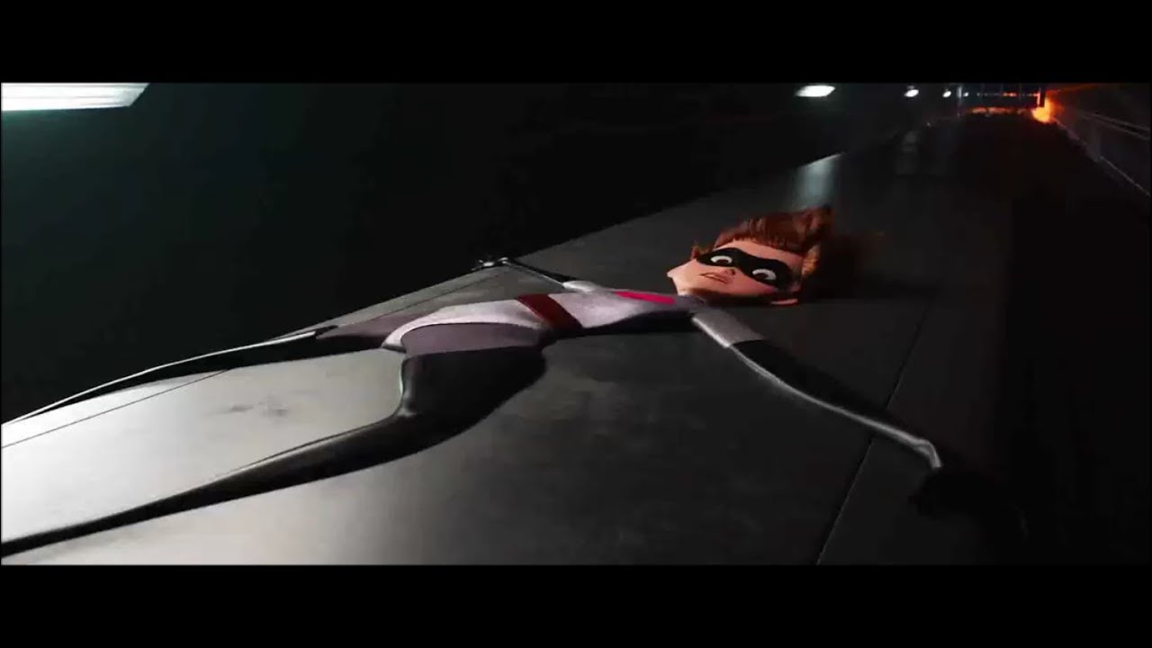 The Incredibles 2 Elastigirl Flattened Youtube