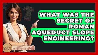 What Was The Secret Of Roman Aqueduct Slope Engineering? - All About Rome