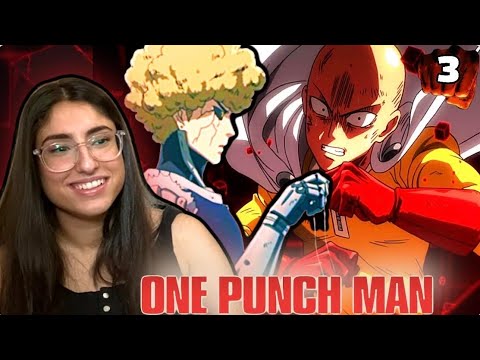ONE PUNCH MAN EP 3 REACTION | OPM (reupload)