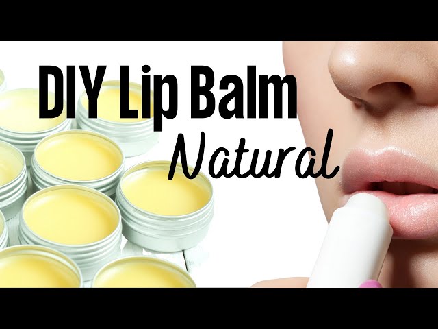 Natural Lip Balm Recipe: How to Make Homemade Lip Balm ~ Homestead and Chill