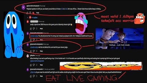 addressing the hackusation... (shocking)