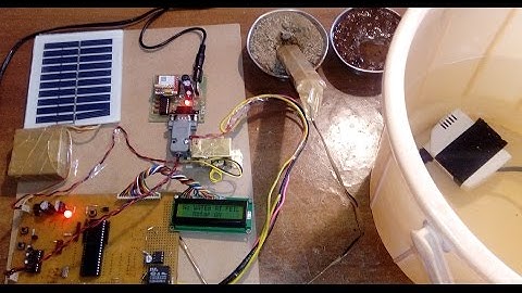 AUTOMATIC IRRIGATION SYSTEM OF WATER MONITORING AND CONTROLLING BY USING GSM WITH SOLAR MODULE