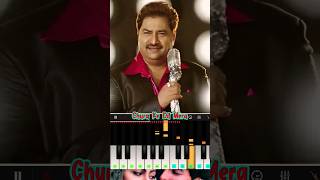 Chura Ke Dil Mera - piano tutorial ? Akshay & Shilpa ❤️ Kumar Sanu & Alka Yagnik❣️ piano shorts