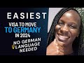 Germany  Free 1 Year Work Visa 2024 | NO German Language  Required | Germany Opportunity Card 2024