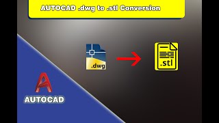 How to export stl file in AUTOCAD ?