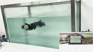 Underwater Drone GARDA. Recognizes QR Code