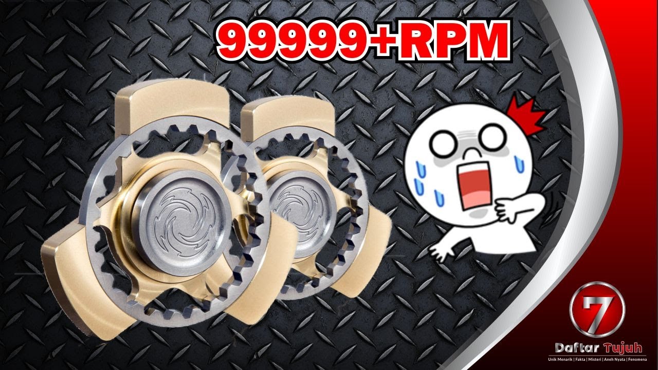 Luar Biasa 7 Fidget Spinner Yang Wajib Kamu Punya Di Indonesia | FULL REVIEW
