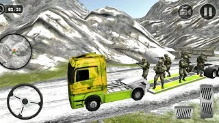 Offroad Army Cargo Driving Mission - Truck, Pickup & Tank Driving - Gameplay Android screenshot 2