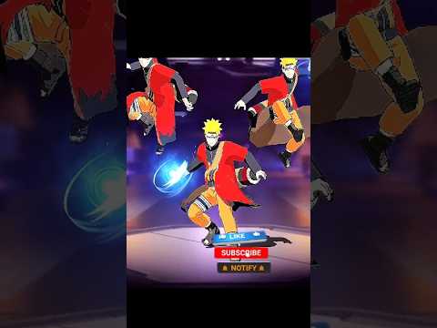 NARUTO SHOWS HIS POWER ☠️ FF X NARUTO #gamingwithchirag1396 #shorts