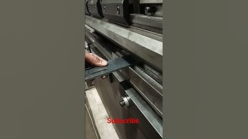 6mm L bend #skparenk #machine #cnc #cncmachine