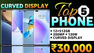 Top 5 Best Smartphone Under 30k in 2024 | Curved Display | Best Phone Under 30000