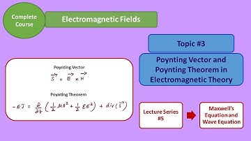 Poynting Vector and Poynting Theorem in Electromagnetic Theory