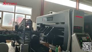 XY-VBL-1224 Fully automatic Bottom printer slotter Top fold inline folder gluer PE bundler casemaker