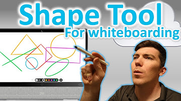 Cisco Webex Whiteboard Shape Tool
