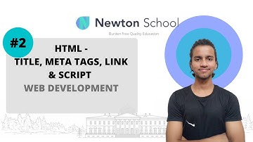 HTML - Title, meta tags, link & script | Web Development | Aditya Raj Gupta