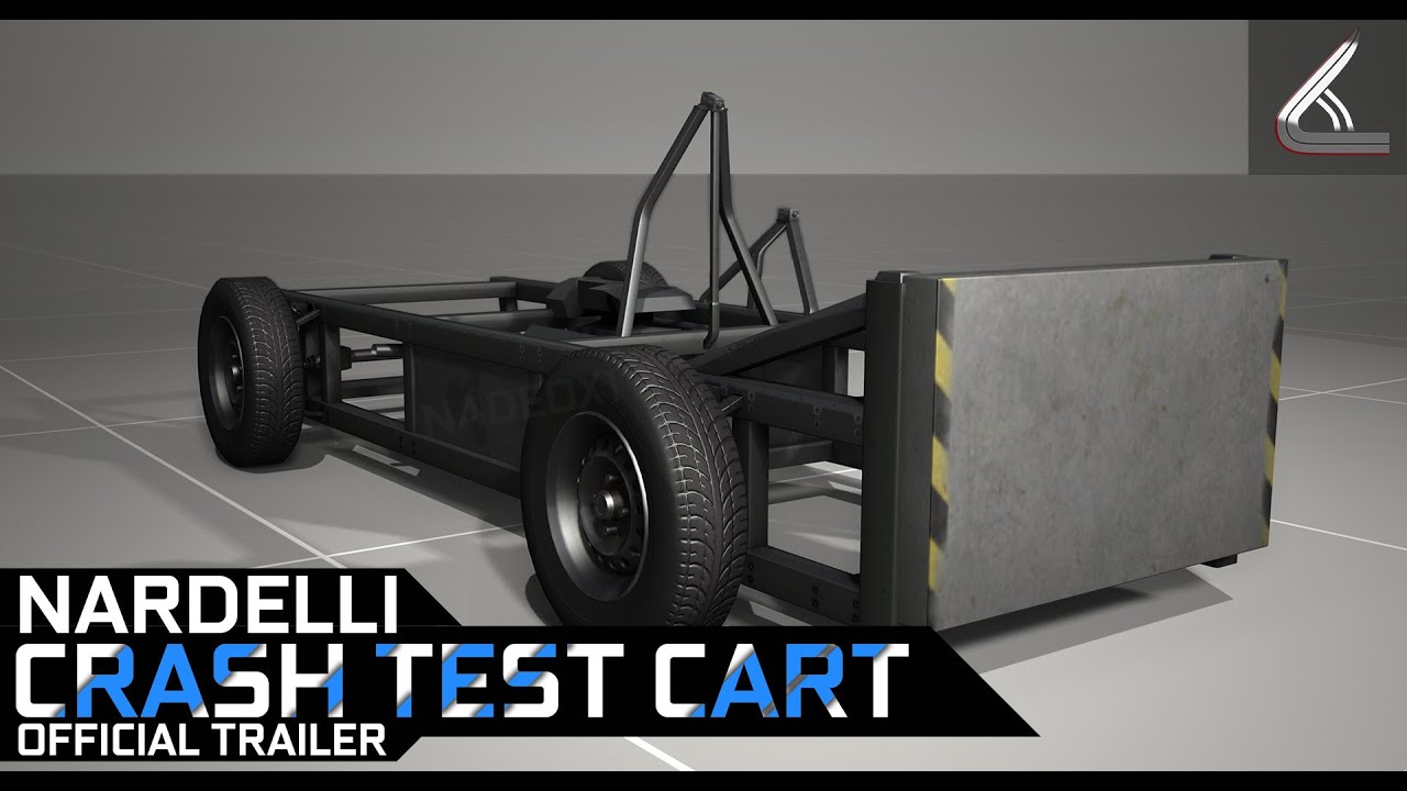 Nardelli Crash Testing Cart BeamNG.Drive [Trailer HD 60FPS] YouTube