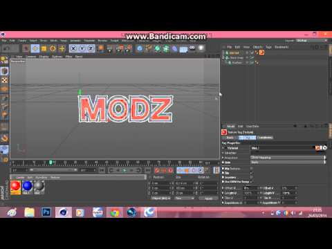 Speed Art #2  ( Cinema 4D-Efeito Atom Array )
