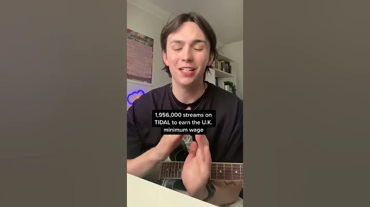 How many TIDAL streams do you need to earn the U.K. minimum wage?