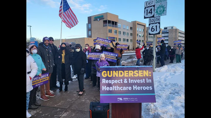 La Crosse rally for Gundersen workers