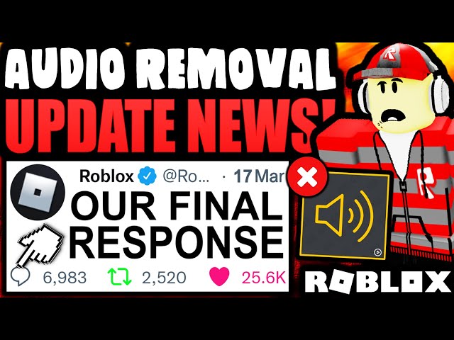 Roblox Wants me to be their ##### (New Roblox audio has a curse word)  