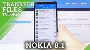 How to Transfer Files in NOKIA 8.1 – Move Media