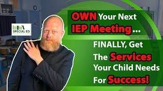 Revealed; Expert IEP Secrets Tailored Toward YOU | Special Education Resource